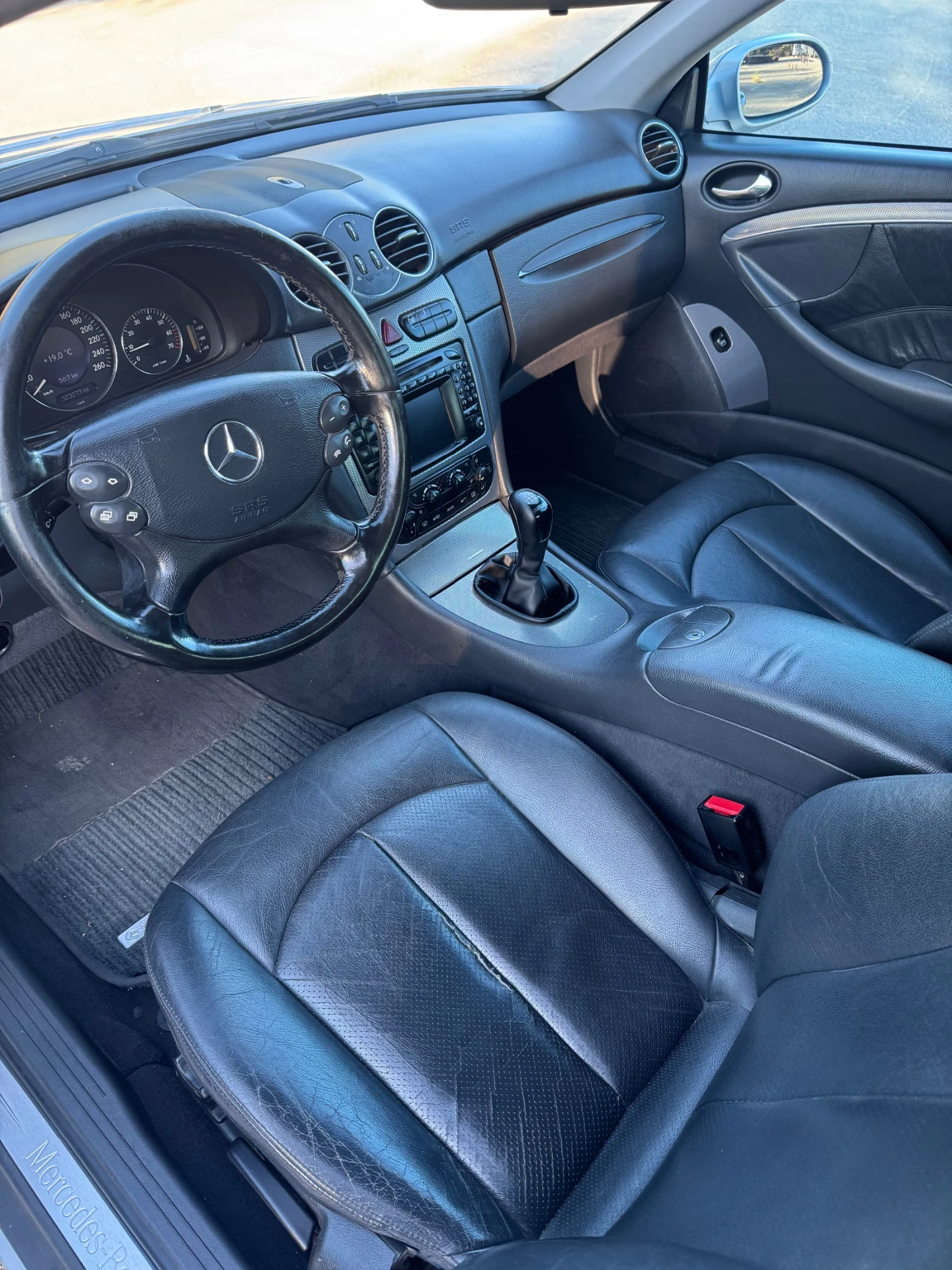 Mercedes-Benz CLK Clk200kompresor-газова, снимка 15 - Автомобили и джипове - 56157890