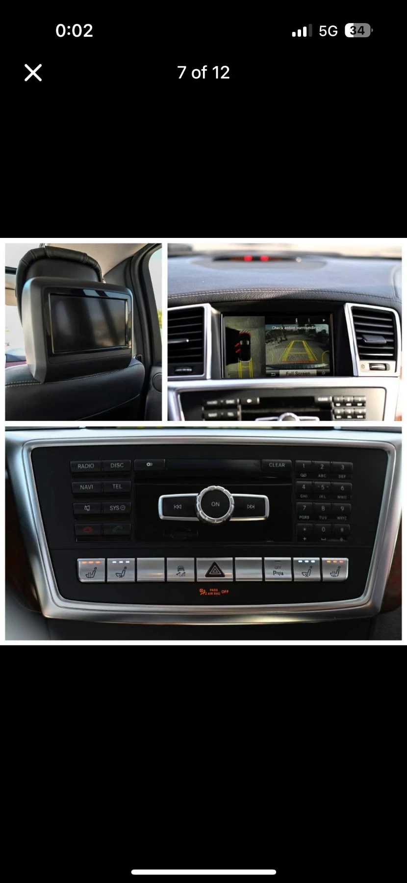 Mercedes-Benz GL 500 GL550 AMG* Harman* Масажи* Подгрев* Обдух* Мъртва* - изображение 10