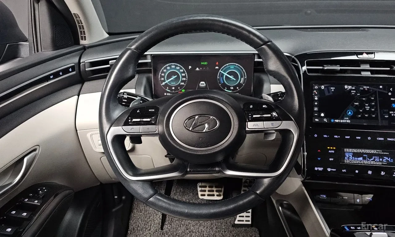 Hyundai Tucson HYBRID* ОБДУХВАНЕ* ДИГИТАЛ* , снимка 10 - Автомобили и джипове - 55187343
