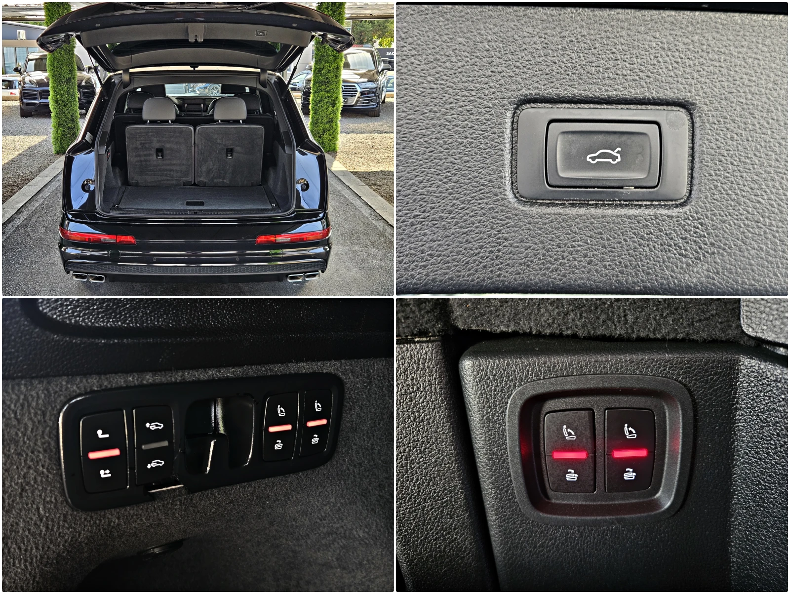 Audi SQ7 S-LINE/PANO/DISTR/360CAM/САМОПАРКИРАНЕ/ПОДГРЕВ/AMB, снимка 8 - Автомобили и джипове - 56022417