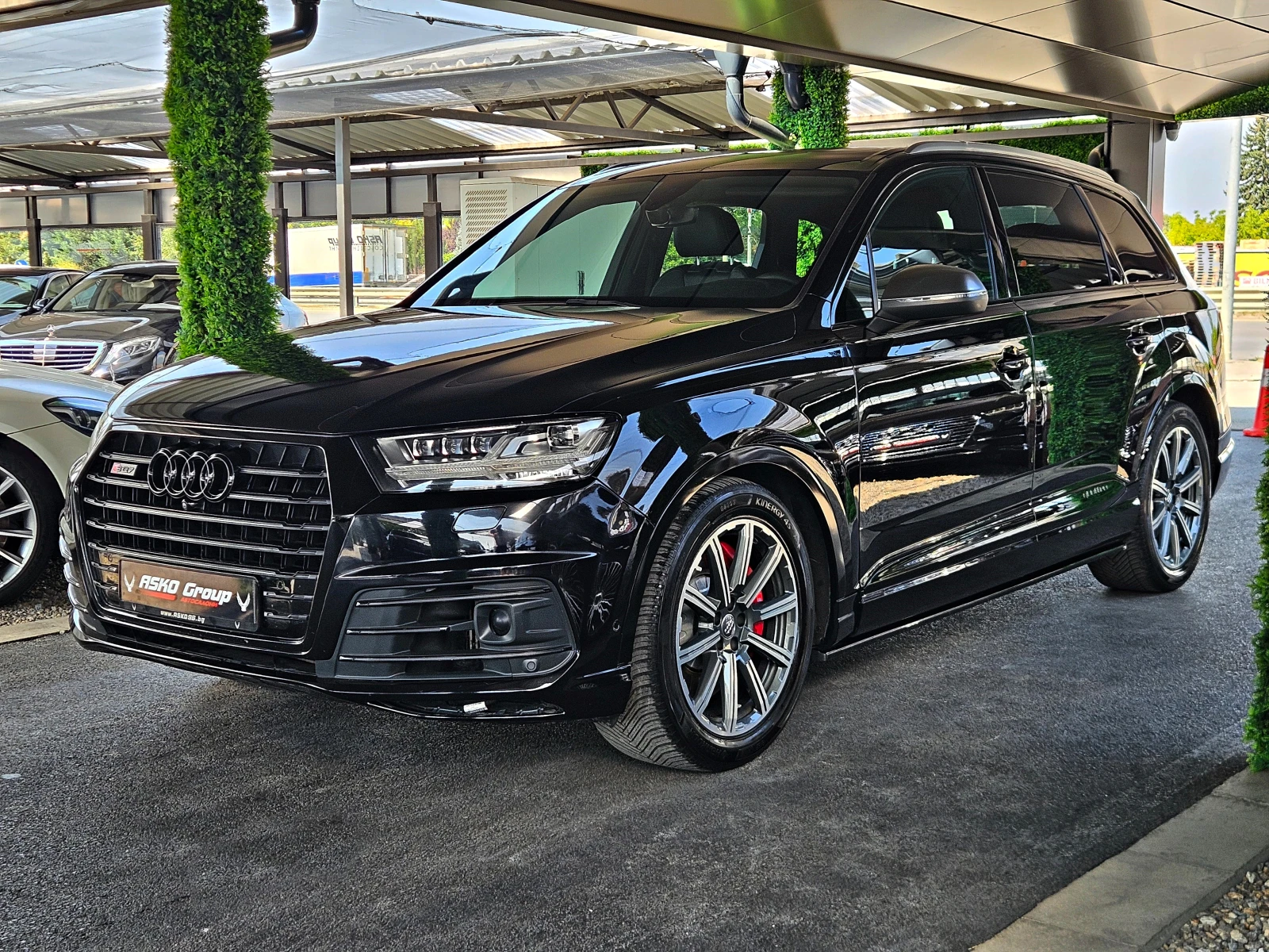 Audi SQ7 S-LINE/PANO/DISTR/360CAM/САМОПАРКИРАНЕ/ПОДГРЕВ/AMB