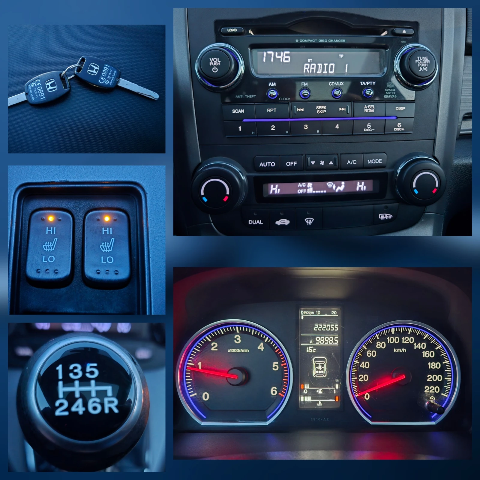 Honda Cr-v 2.2D* 140��* 4�4* ����* �������� | Mobile.bg � ����������� 16