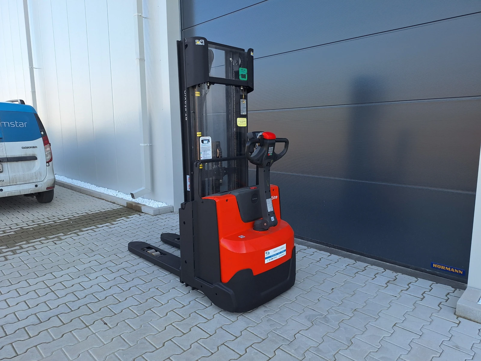 Електрокар Toyota SWE120L, снимка 3 - Индустриална техника - 53864674