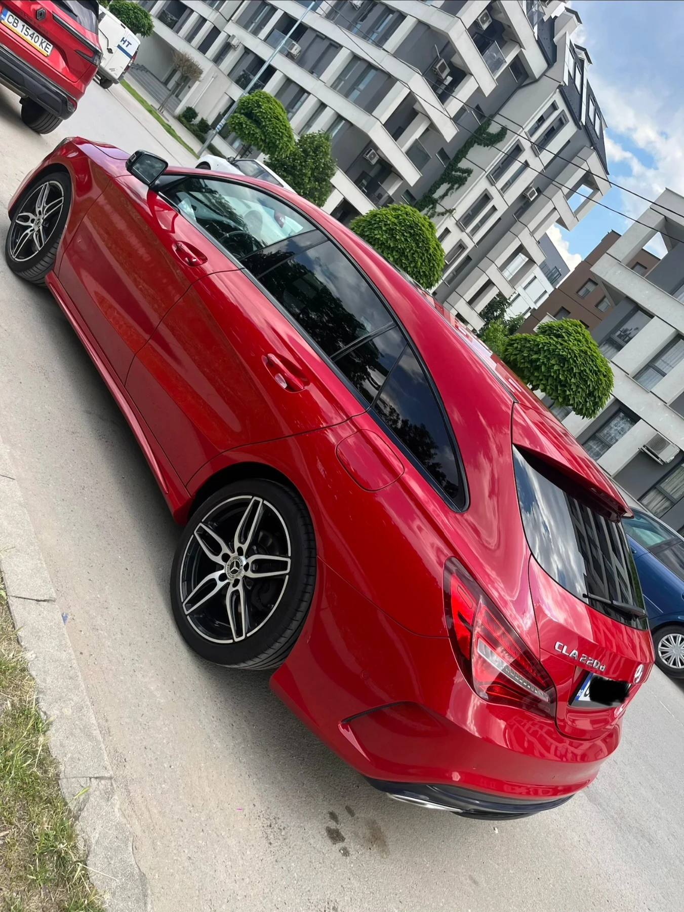 Mercedes-Benz CLA 220 /AMG/4x4/PANORAMA/KAMERA/NAVI/FULL, снимка 4 - Автомобили и джипове - 54227368