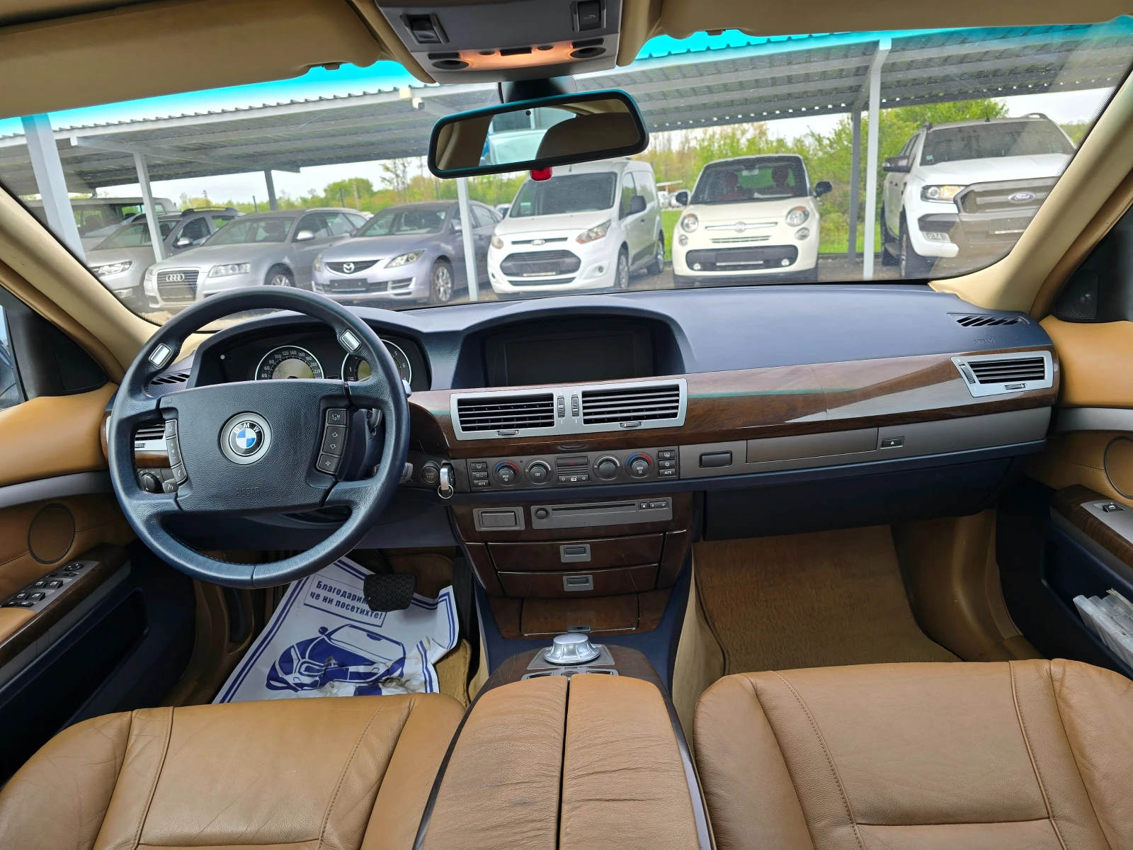 BMW 735 735I BENZIN 272KS, снимка 11 - Автомобили и джипове - 54482251