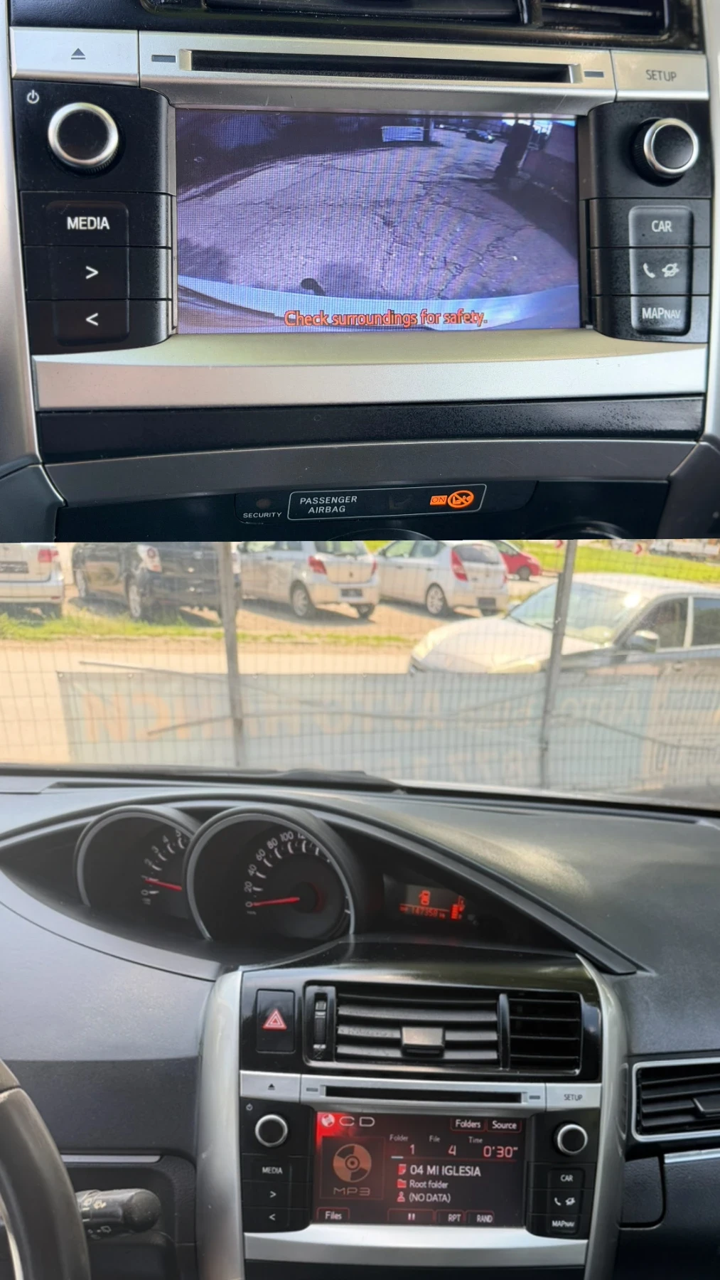 Toyota Verso 1.8VVTI!!ШВЕЙЦАРИЯ!!7 МЕСТЕН!!ТОП СЪСТОЯНИЕ!, снимка 13 - Автомобили и джипове - 54622178