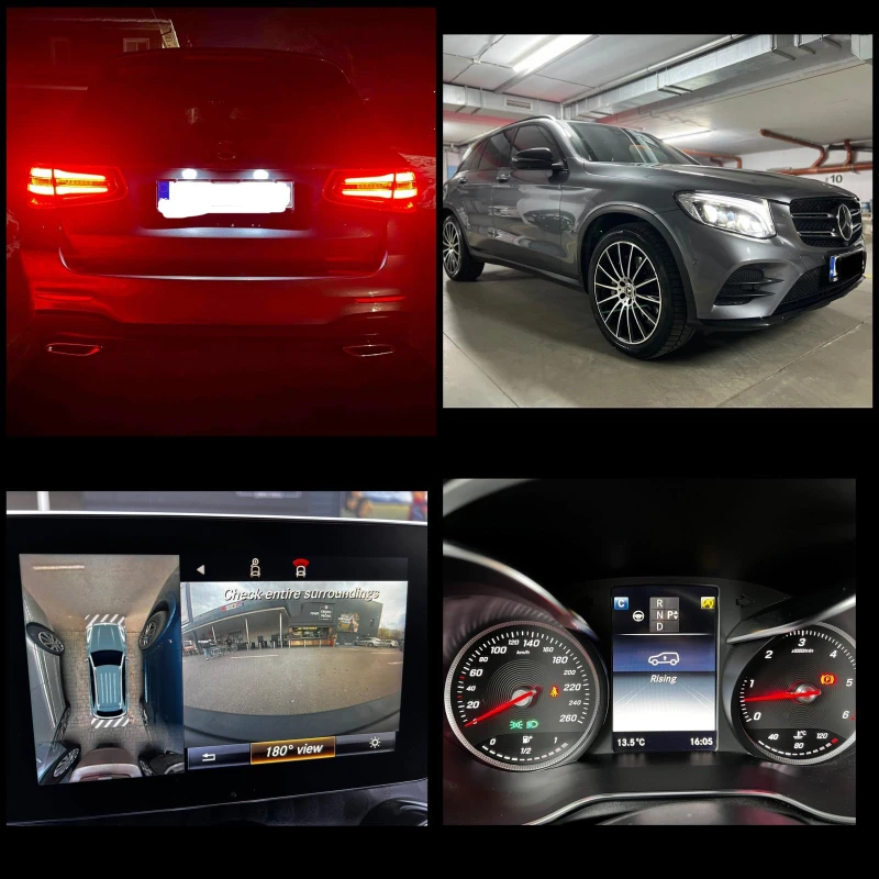 Mercedes-Benz GLC 350 AMG 4MATIC | AirMatic | Night Pack | 9G-Tronic, снимка 10 - Автомобили и джипове - 52851831