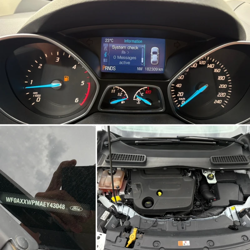 Ford Kuga 2.0 TDCi* 4x4* Automatic* Titanium* Full* , снимка 17 - Автомобили и джипове - 51843707