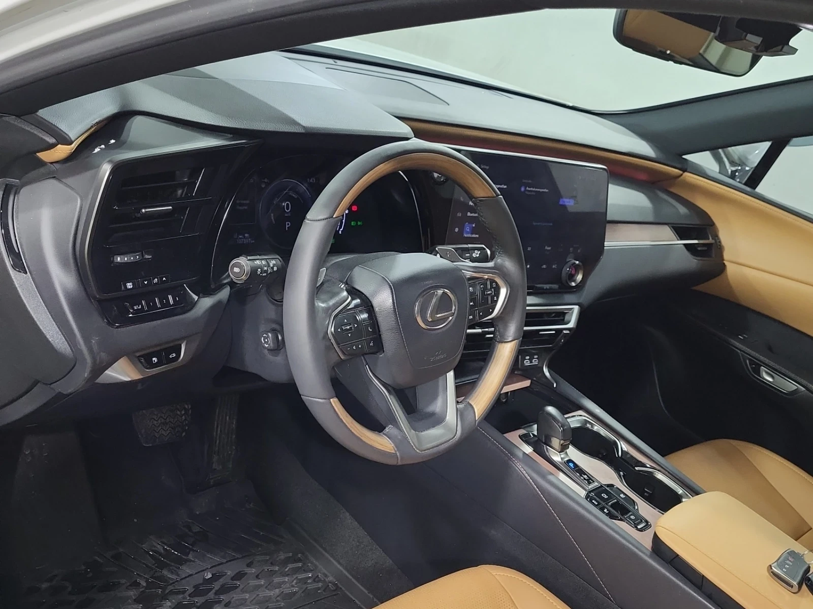 Lexus RX 350h Кафява кожа, снимка 9 - Автомобили и джипове - 54238217