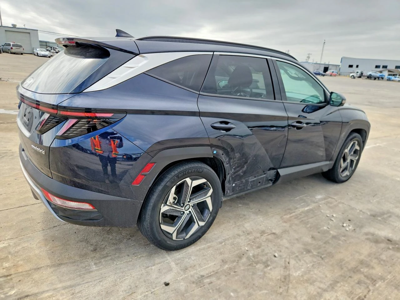 Hyundai Tucson * LIMITED* HYBRID* 4WD* КОЖА* ПОДГРЕВ* ПАНО* , снимка 3 - Автомобили и джипове - 55220376