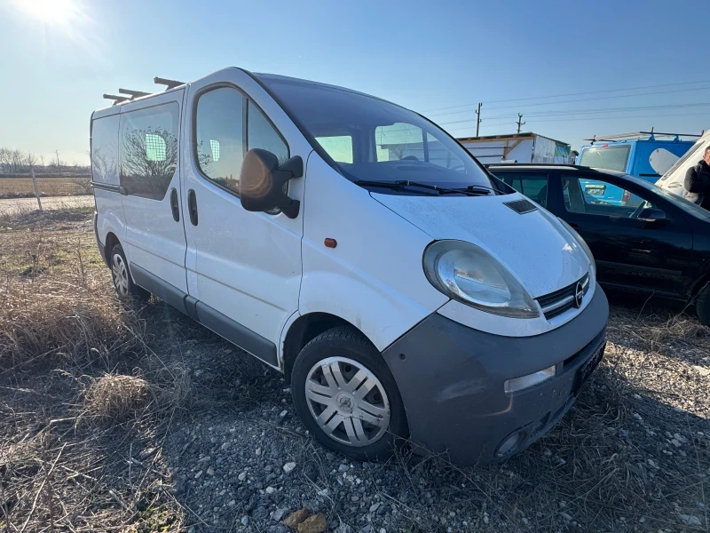 Opel Vivaro 1.9 dci* 6 места* 100 p.s* KЛИМАТИК, снимка 2 - Бусове и автобуси - 49115604