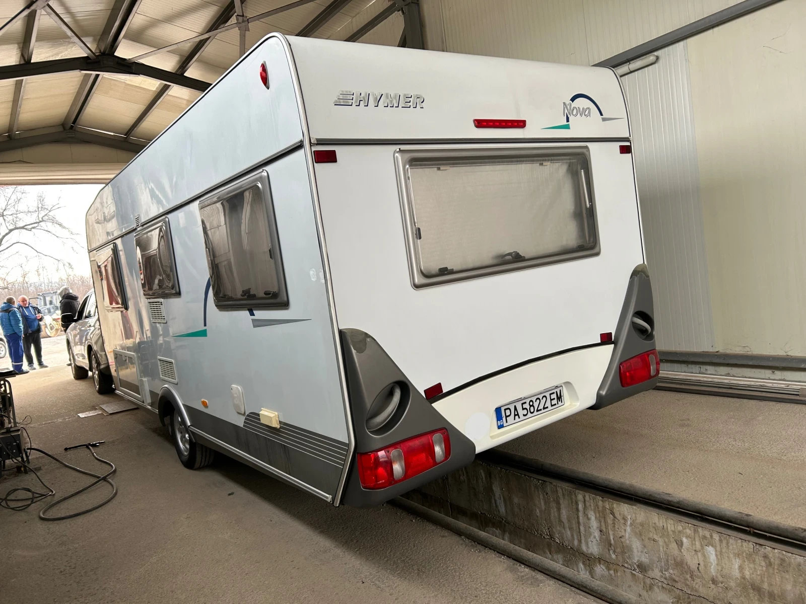 Каравана HYMER / ERIBA Nova 546, снимка 2 - Каравани и кемпери - 55260866
