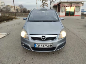 Opel Zafira 1.9 * Панорама* , 7 места, снимка 2