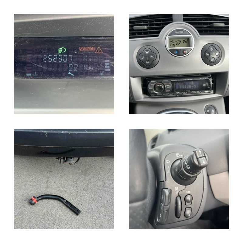 Renault Scenic FACE 1.4I 98кс EURO 4 КЛИМАТРОНИК, снимка 13 - Автомобили и джипове - 51912673