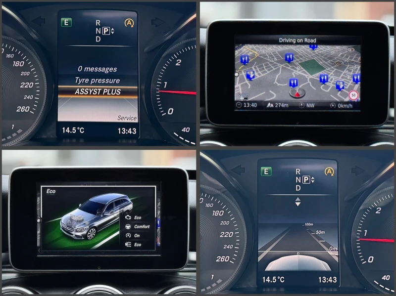 Mercedes-Benz C 220 Full Led Distronic+ Panorama , снимка 11 - Автомобили и джипове - 53307340