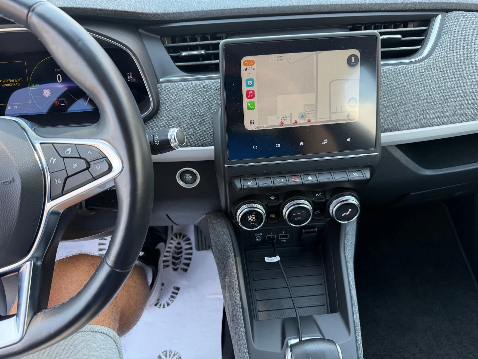 Renault Zoe R110 52 kw гаранция термопомпа, снимка 15 - Автомобили и джипове - 55185460