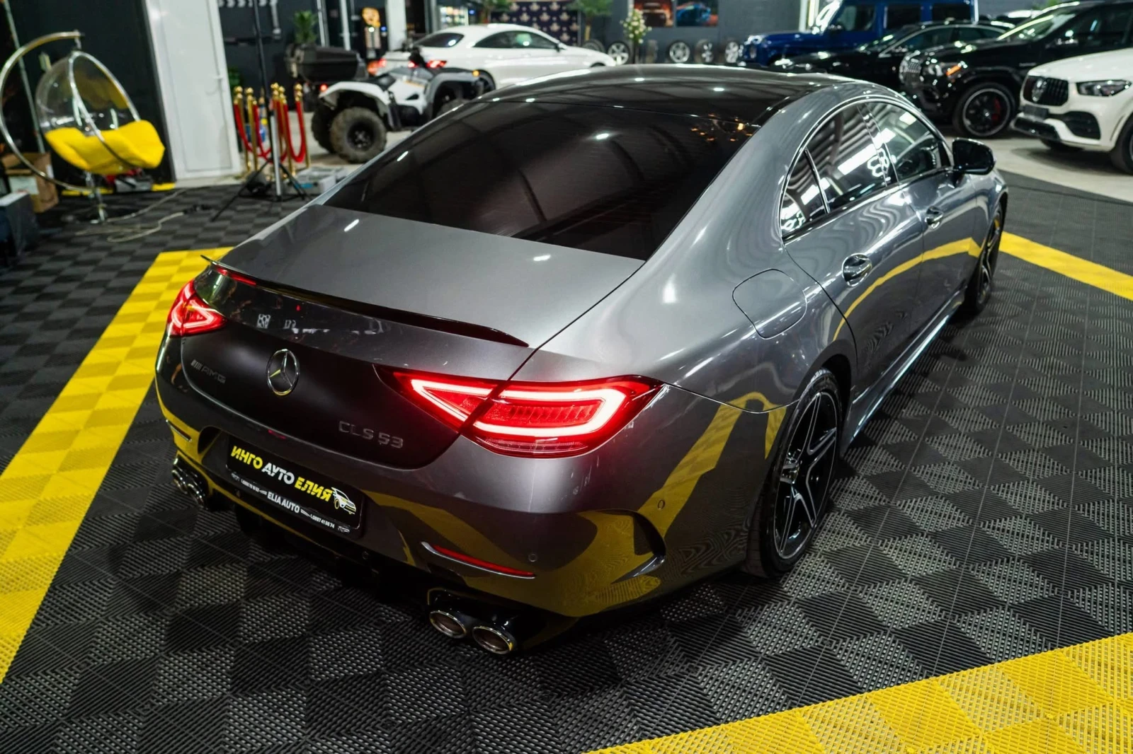 Mercedes-Benz CLS 53 AMG 4MATIC+ LED NAVI CARBON ЛИЗИНГ 100%, снимка 9 - Автомобили и джипове - 55971117
