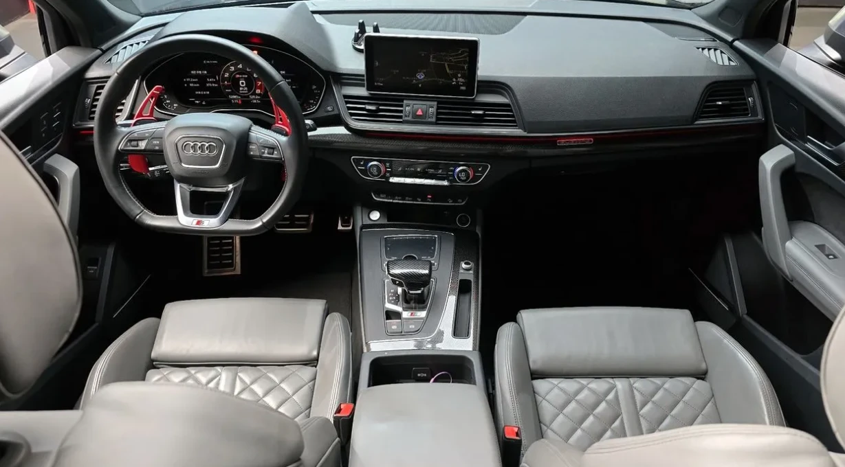 Audi SQ5 ABT * ПАНОРАМА * 360 КАМЕРА * HEAD UP * , снимка 5 - Автомобили и джипове - 55352696