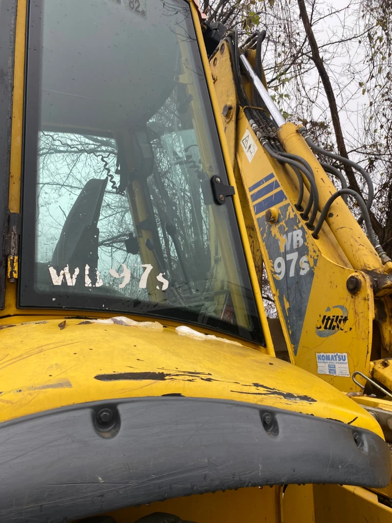 Багер Komatsu Wb97-s, снимка 5 - Индустриална техника - 48208533