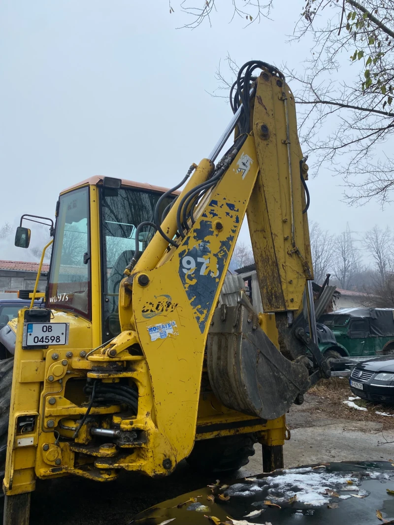 Багер Komatsu Wb97-s, снимка 7 - Индустриална техника - 48208533