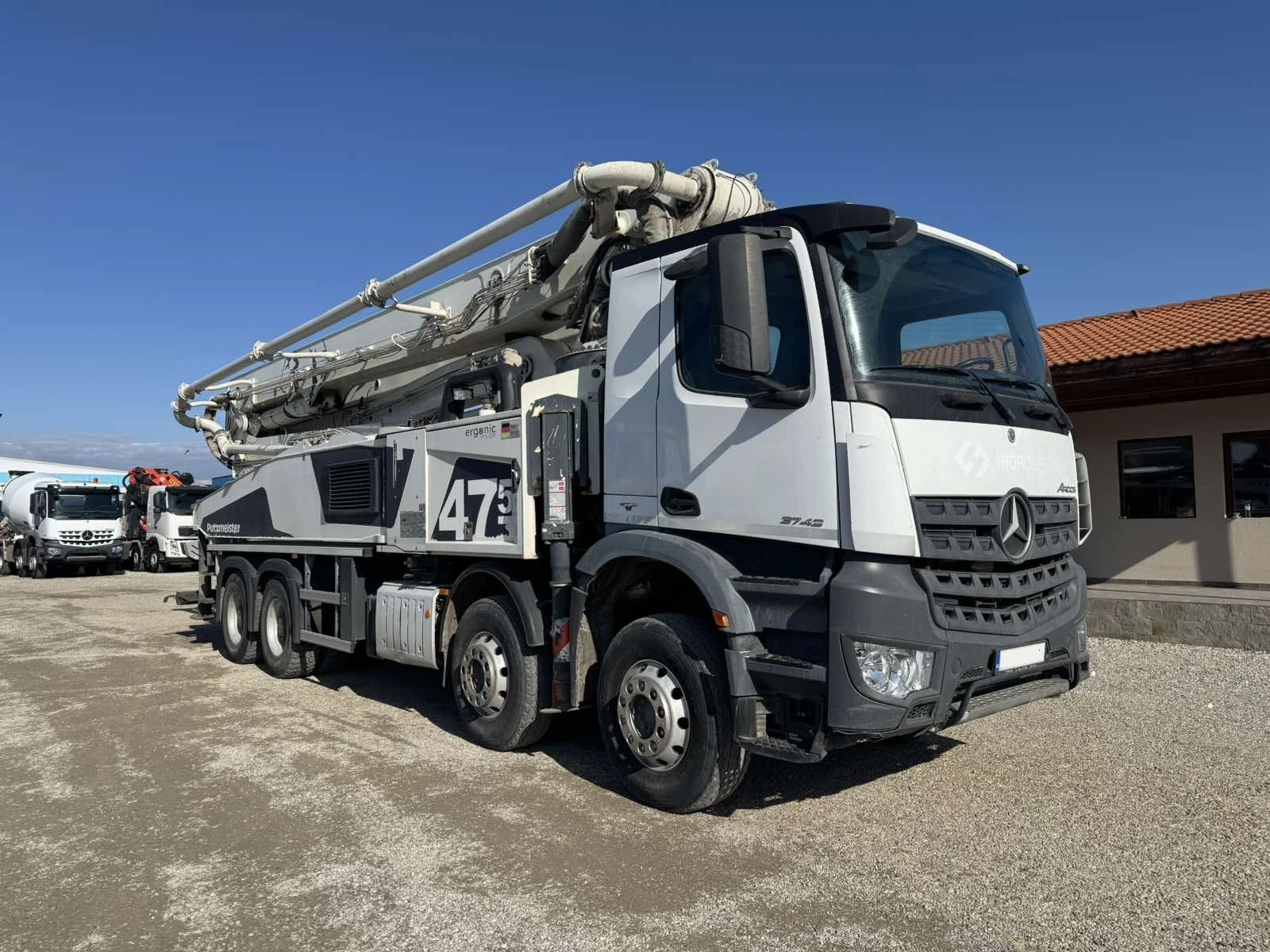   Mercedes-Benz AROCS 3743 Putzmeister 47 | Mobile.bg   1