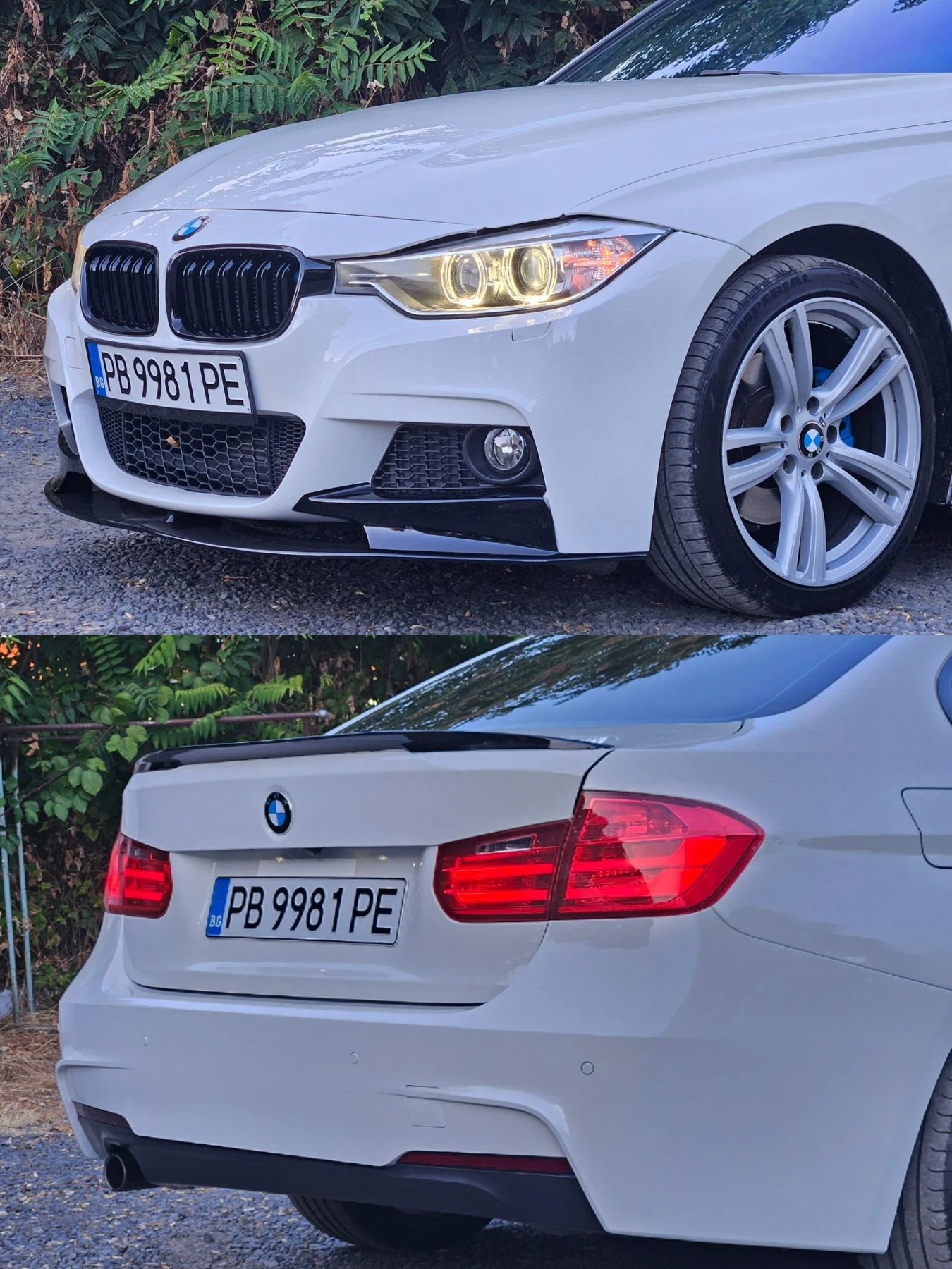 BMW 320 F30 X-Drive MPACK Alpinweiss 2014, снимка 6 - Автомобили и джипове - 55993141