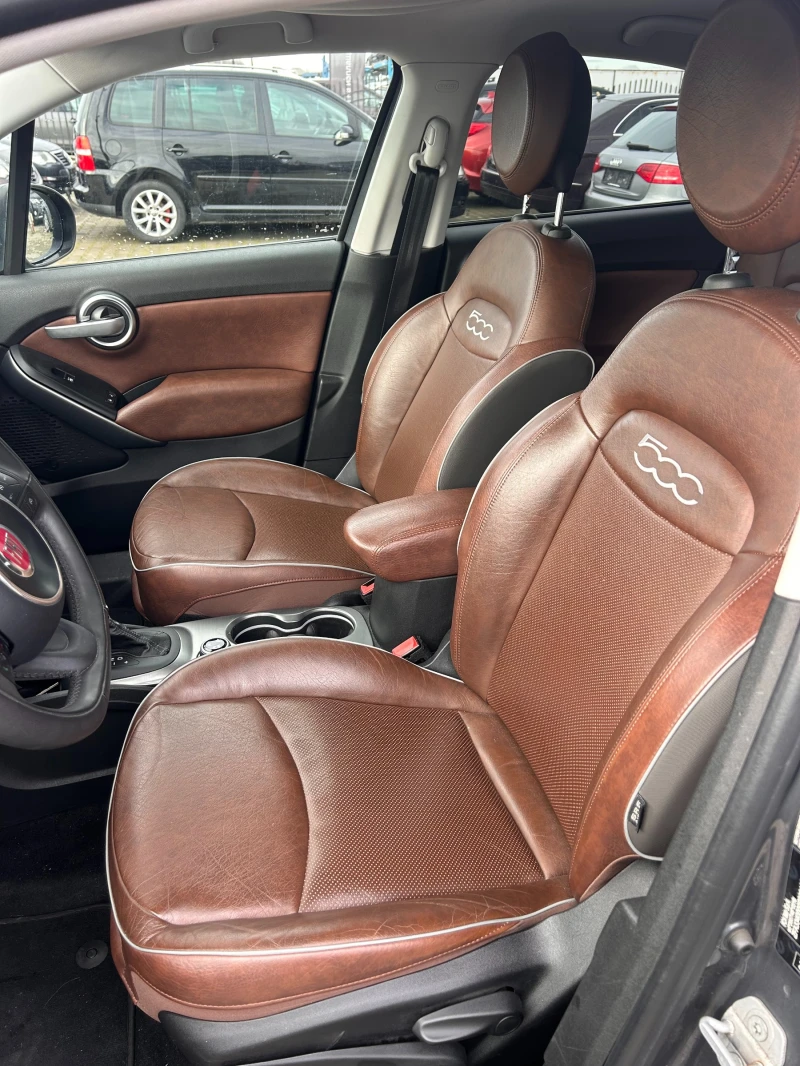 Fiat 500X 2.0MJET CROSS 4X4 AVTOMAT/NAVI/KOJA EURO 6, снимка 12 - Автомобили и джипове - 52615923