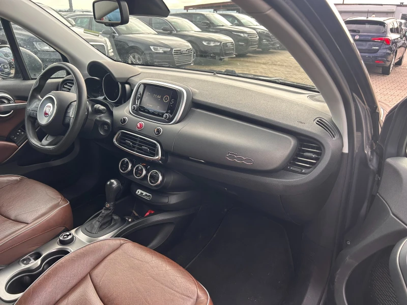 Fiat 500X 2.0MJET CROSS 4X4 AVTOMAT/NAVI/KOJA EURO 6, снимка 11 - Автомобили и джипове - 52615923