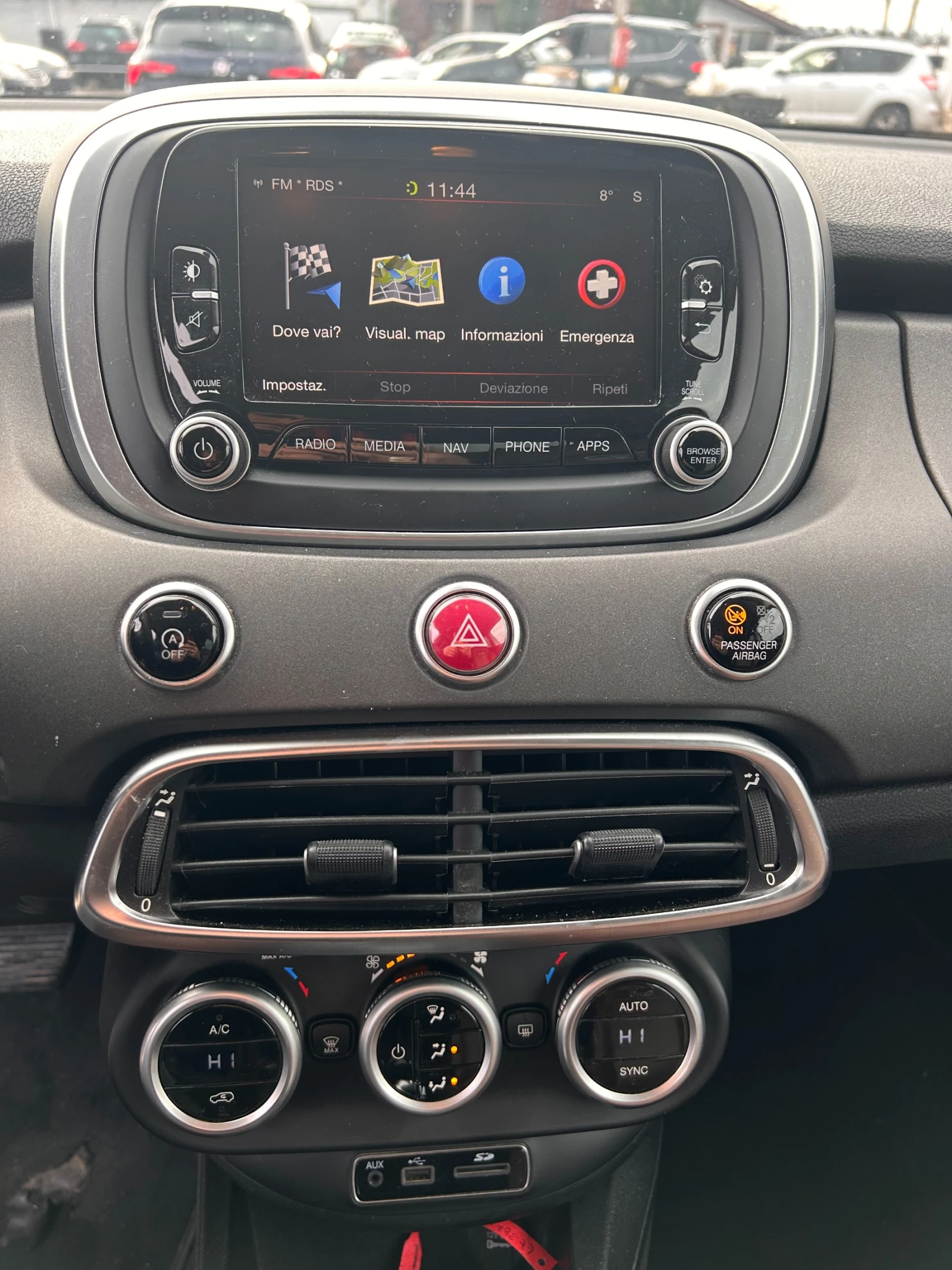 Fiat 500X 2.0MJET CROSS 4X4 AVTOMAT/NAVI/KOJA EURO 6 | Mobile.bg   15