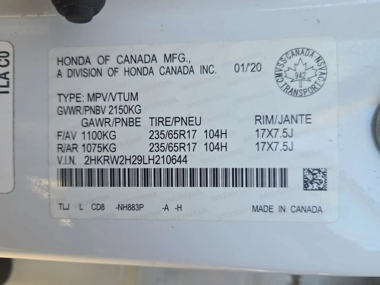 Honda Cr-v * LX * CARFAX * NAVI * ПОДГРЕВИ * , снимка 14 - Автомобили и джипове - 54229162