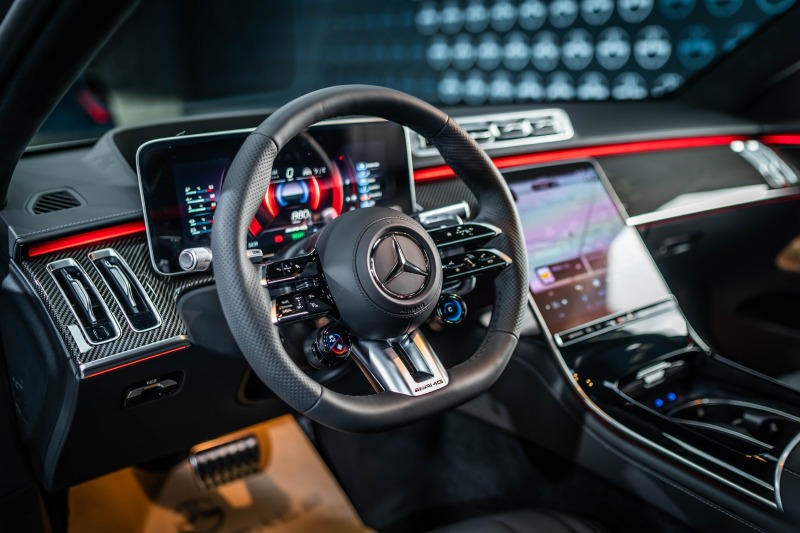 Mercedes-Benz S 63 AMG E Performance L* Headup* Carbon* Ceramic* NightP* , снимка 8 - Автомобили и джипове - 44162155