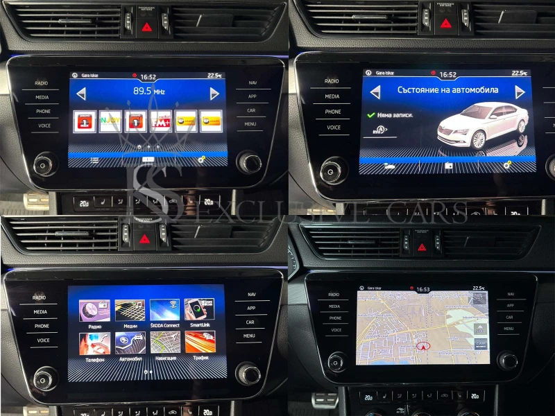 Skoda Superb 2.0 TDI DSG* 190PS* 4x4* KEYLESS-GO* , снимка 13 - Автомобили и джипове - 51570020