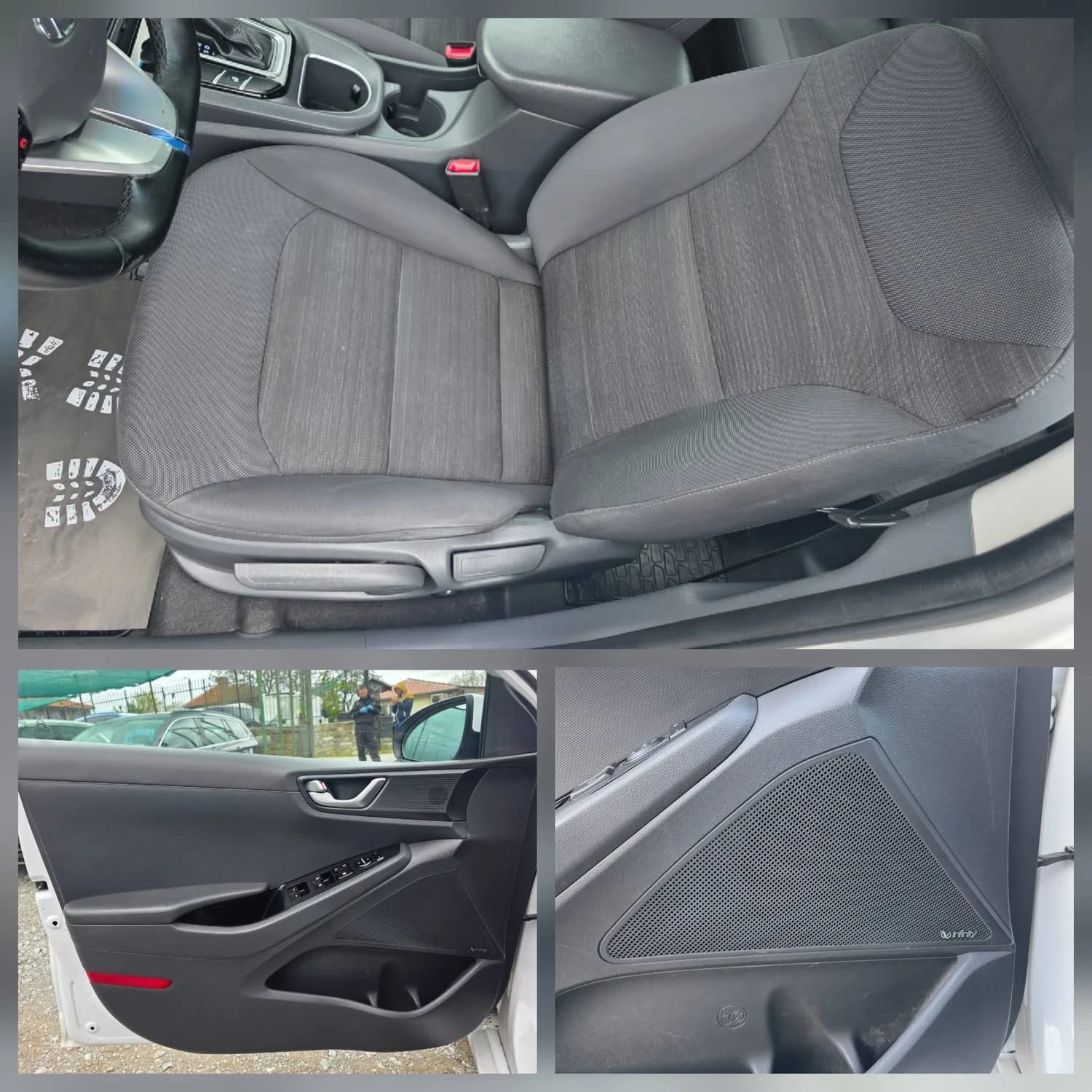 Hyundai Ioniq 1.6 HYBRID 140K.C. / АВТОМАТ / НАВИ / КАР-ПЛЕЙ, снимка 13 - Автомобили и джипове - 54436836