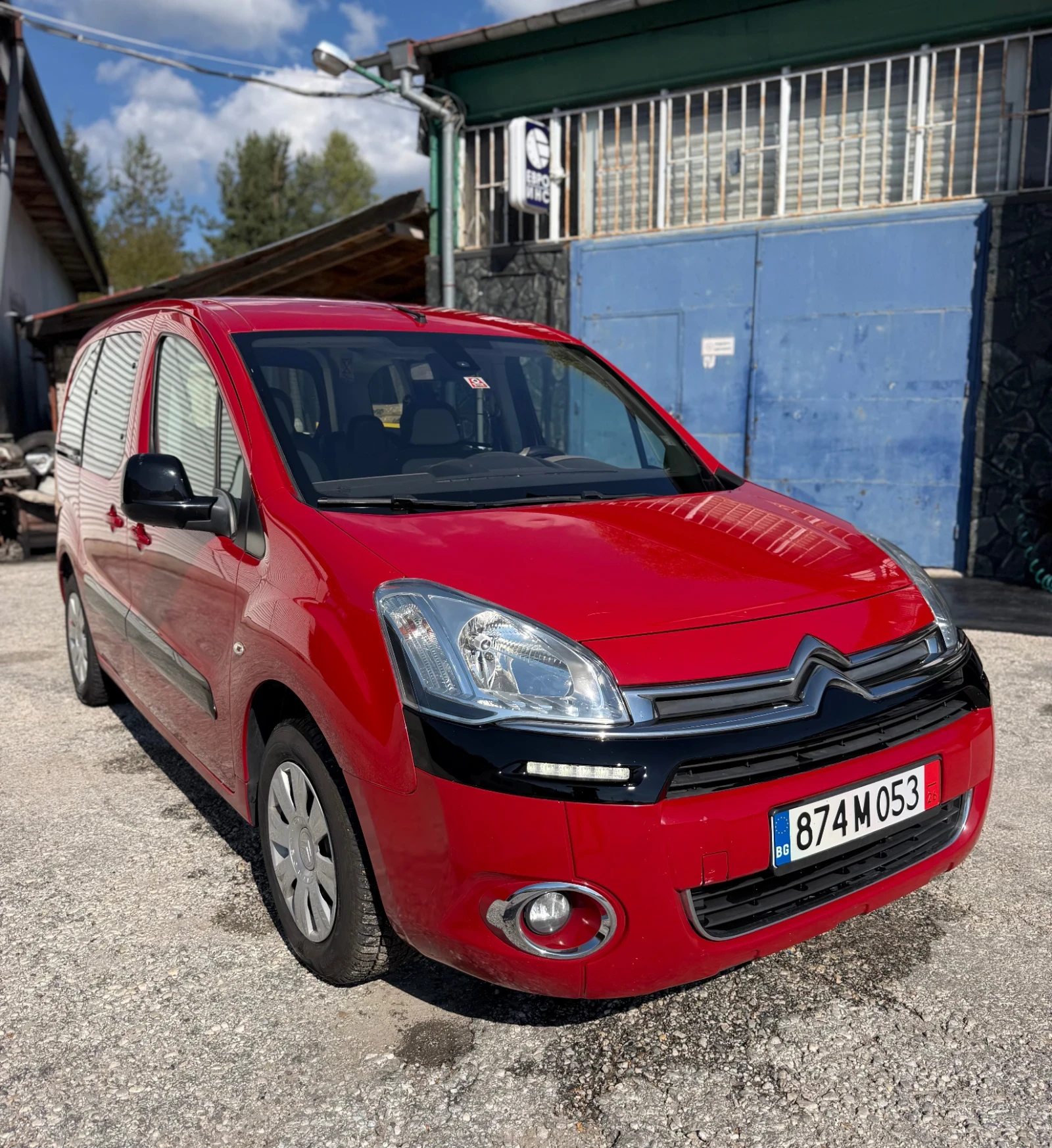 Citroen Berlingo 1.6HDI-92к.с-EURO 5-FACELIFT-ЛЕД, снимка 5 - Автомобили и джипове - 56150074