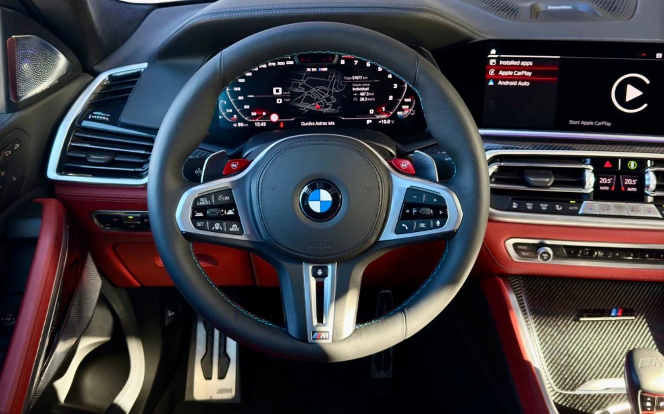 BMW X6 M Competition* B&W* Vent* ST-HT* Лизинг*  - изображение 6