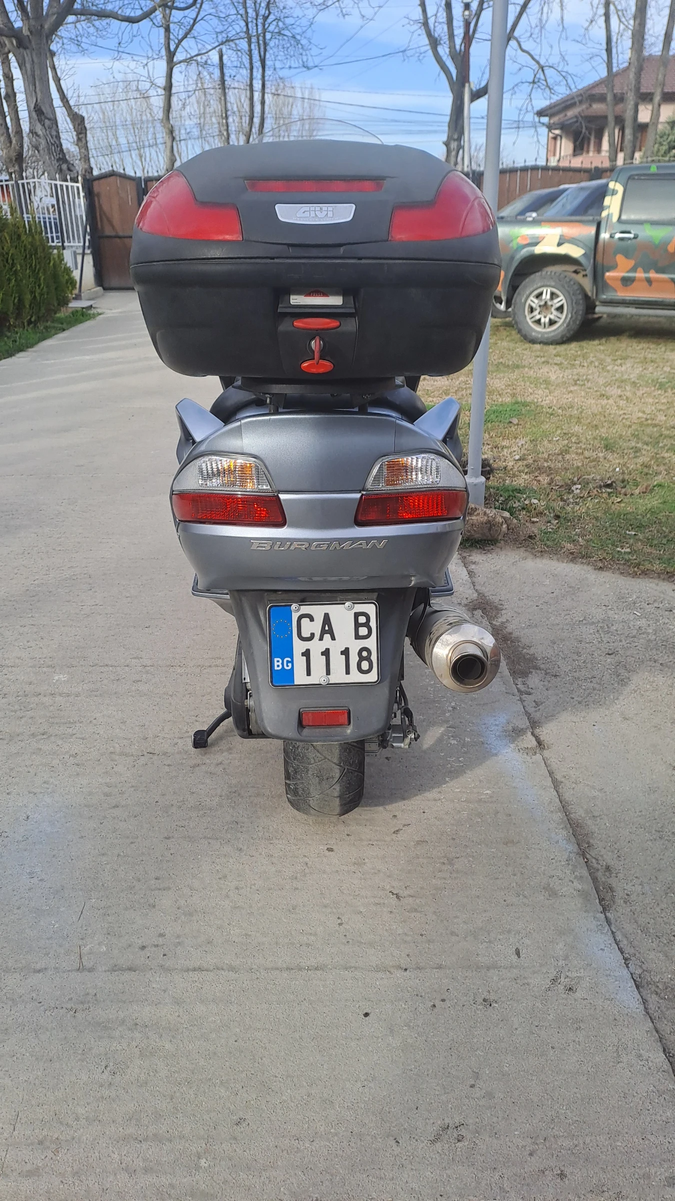 Suzuki Burgman  - изображение 4