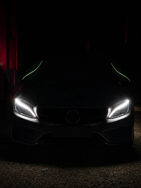Mercedes-Benz C 180 AMG/ Бензин /360 Камера / Обслужена / Регистрирана, снимка 3