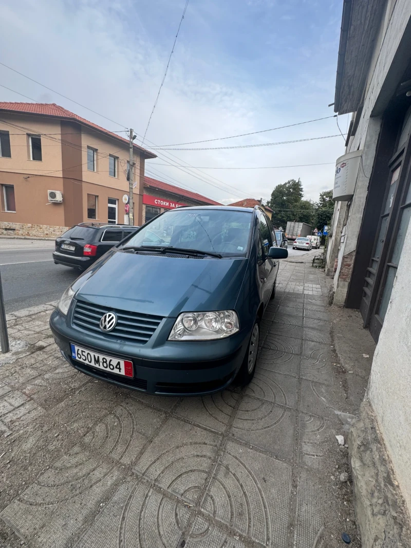 VW Sharan 1, 9 TDI, снимка 1 - Автомобили и джипове - 47855267