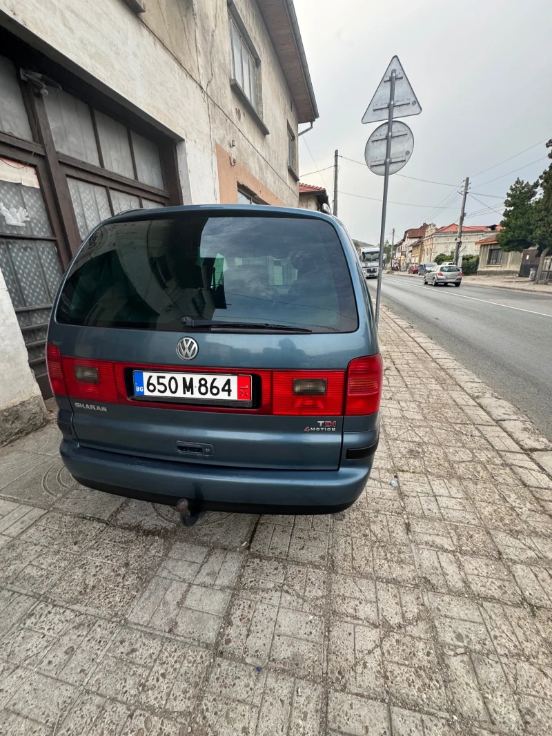 VW Sharan 1, 9 TDI, снимка 2 - Автомобили и джипове - 47855267