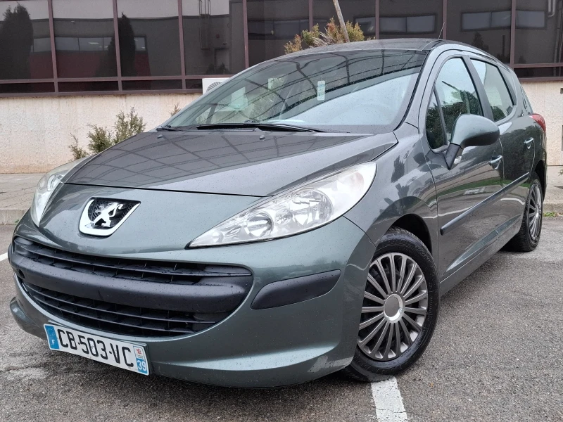 Peugeot 207 1.6HDI 90hp * КЛИМАТИК * FRANCE * , снимка 9 - Автомобили и джипове - 48427090