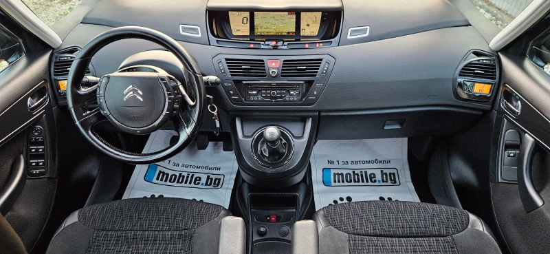 Citroen Grand C4 Picasso 1, 6HDi-115кс* 2012г* 7 МЕСТА* LED* ЕВРО5Б* TOП* , снимка 9 - Автомобили и джипове - 50890448