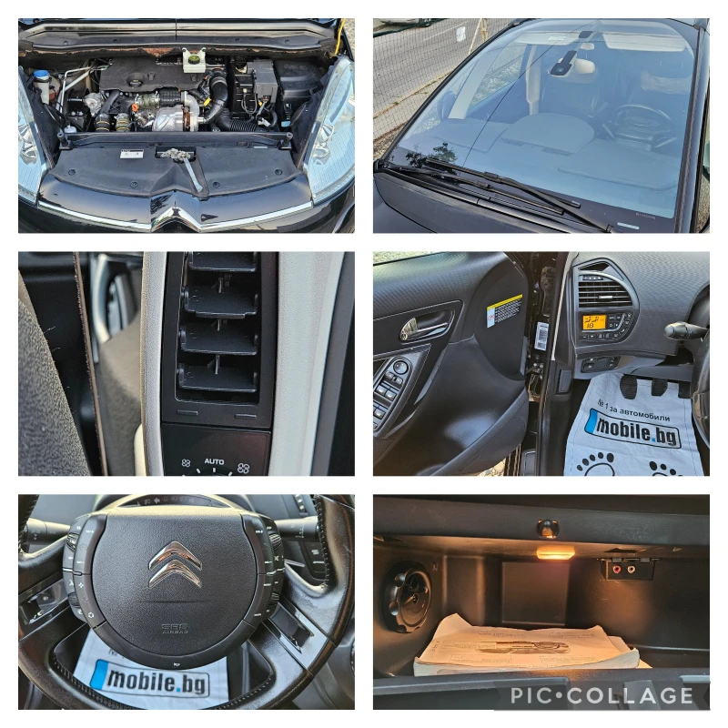 Citroen Grand C4 Picasso 1, 6HDi-115кс* 2012г* 7 МЕСТА* LED* ЕВРО5Б* TOП* , снимка 15 - Автомобили и джипове - 50890448