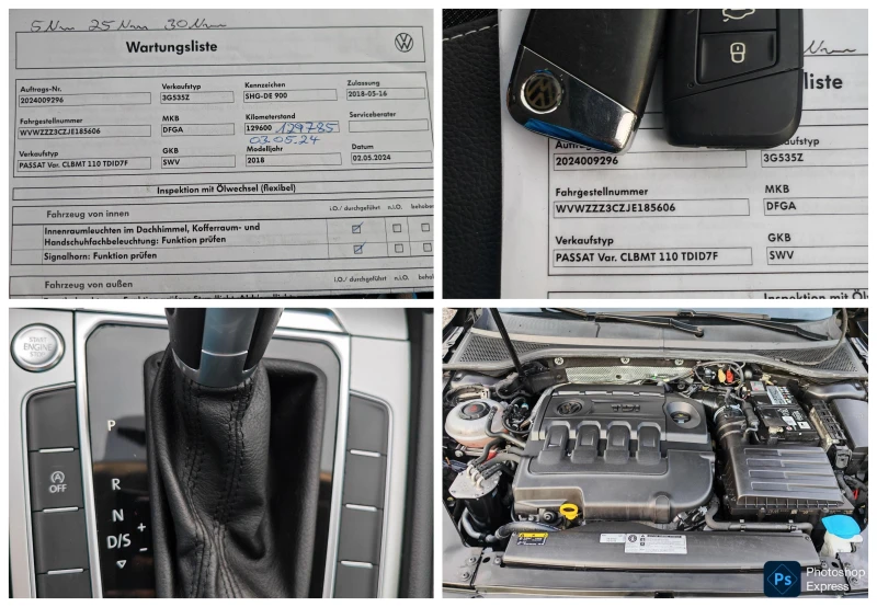 VW Passat 2, 0TDI 150HP AUTOMATIC, снимка 15 - Автомобили и джипове - 52653971