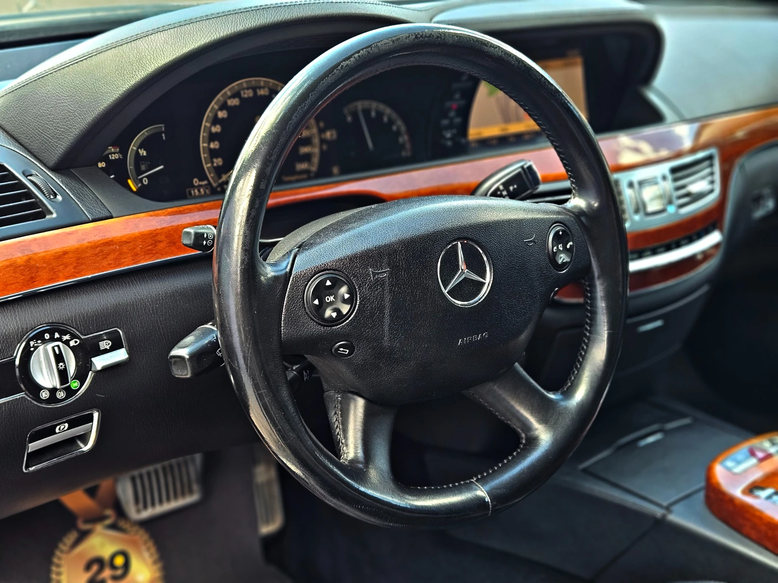 Mercedes-Benz S 320 AMG/ПОДГРЕВ/ОБДУХ - изображение 10