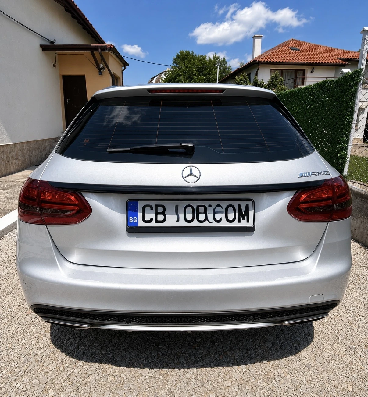 Mercedes-Benz C 180 AMG / 360 Камера / Обслужена / Регистрирана, снимка 7 - Автомобили и джипове - 54791020
