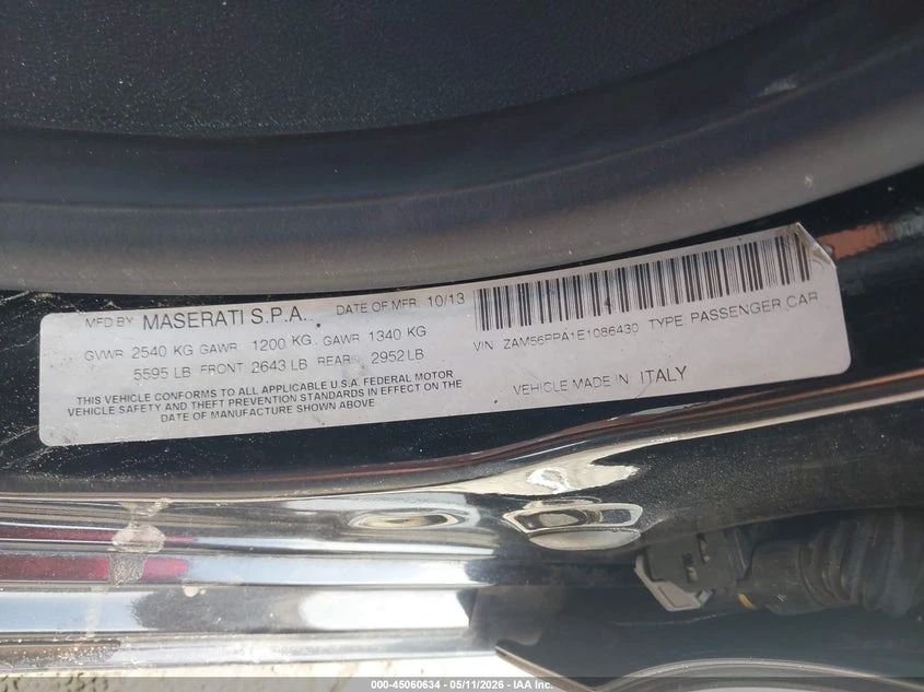 Maserati Quattroporte 3.8l Gts, снимка 9 - Автомобили и джипове - 55130751