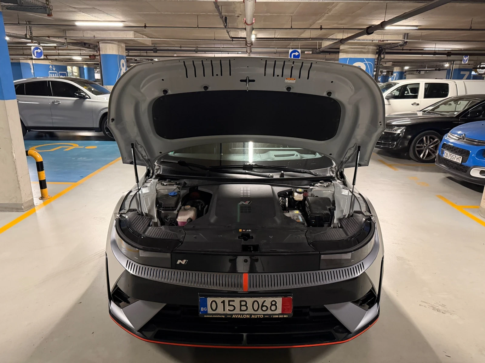 Hyundai Ioniq 5 4X4/650HP/84kWh/N-PERFORMANCE/HUD/360/, снимка 14 - Автомобили и джипове - 56090811