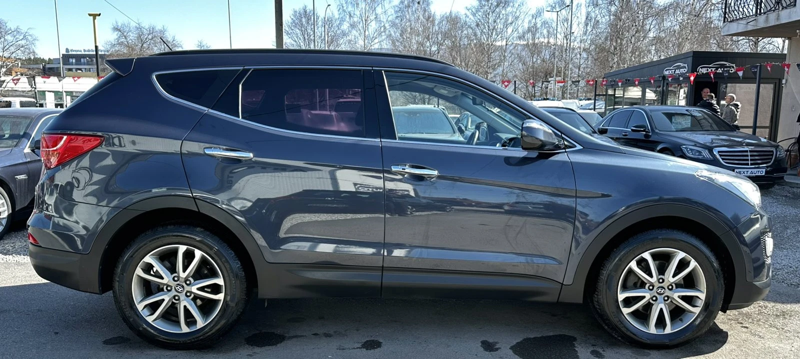 Hyundai Santa fe 2.2CRDI 200HP AWD KEYLESS ОБДУХВАНЕ EU5B, снимка 4 - Автомобили и джипове - 53797486
