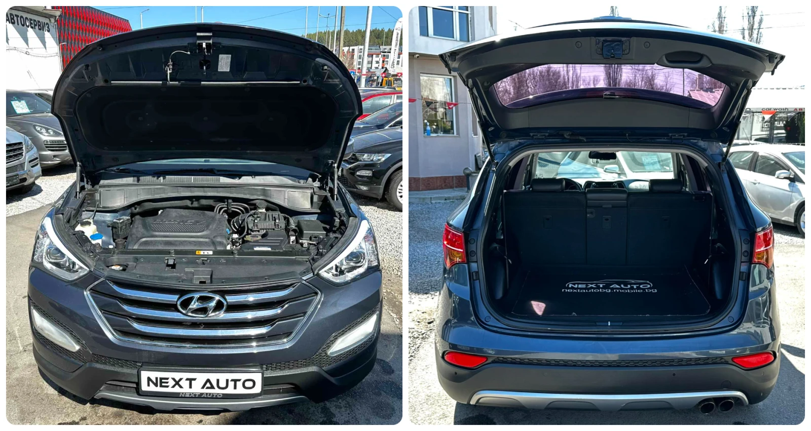 Hyundai Santa fe 2.2CRDI 200HP AWD KEYLESS ОБДУХВАНЕ EU5B, снимка 16 - Автомобили и джипове - 53797486