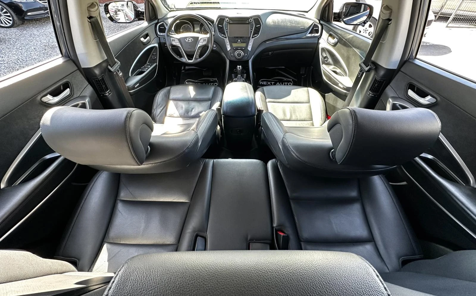 Hyundai Santa fe 2.2CRDI 200HP AWD KEYLESS ОБДУХВАНЕ EU5B, снимка 9 - Автомобили и джипове - 53797486